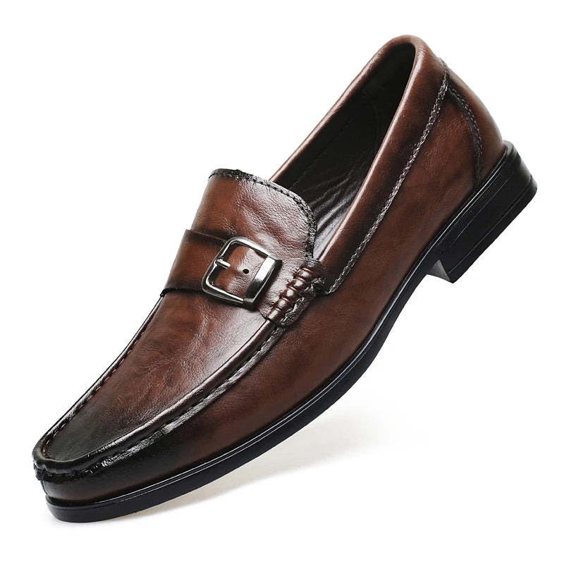 Serino Genuine Leather Loafers