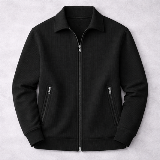 Serino Soft Zip-Up Cardigan