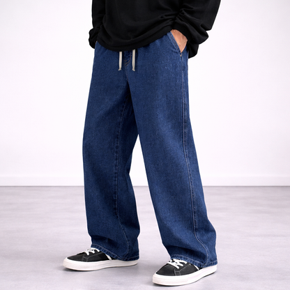 Serino Wide Drawstring Jeans