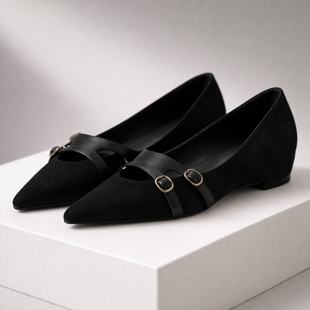 Elara Leather Pump Heels