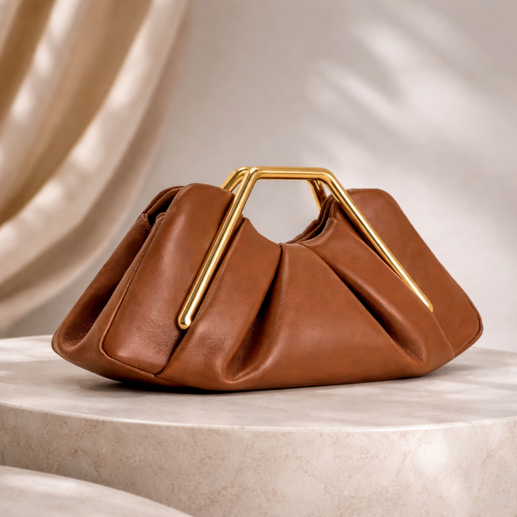 Elara Soft Leather Cloud Hand Bag