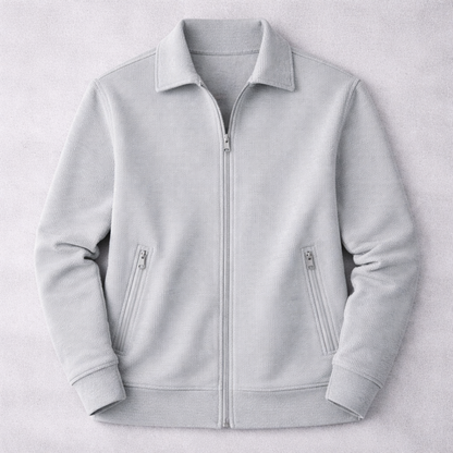 Serino Soft Zip-Up Cardigan