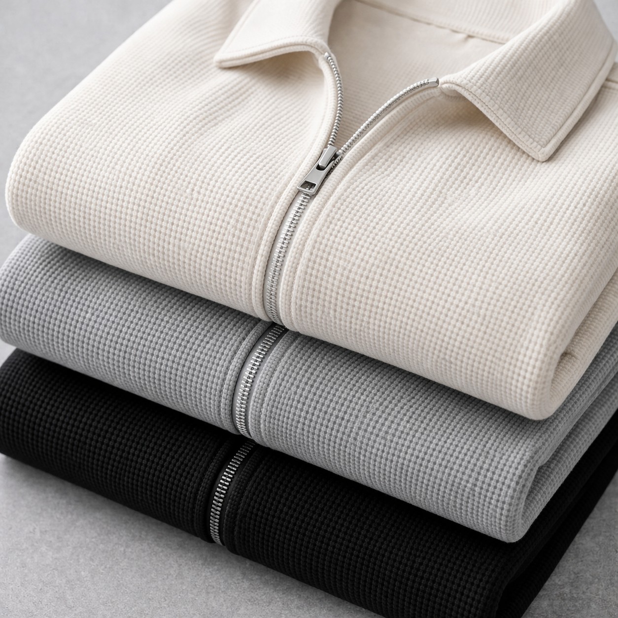 Serino Soft Zip-Up Cardigan