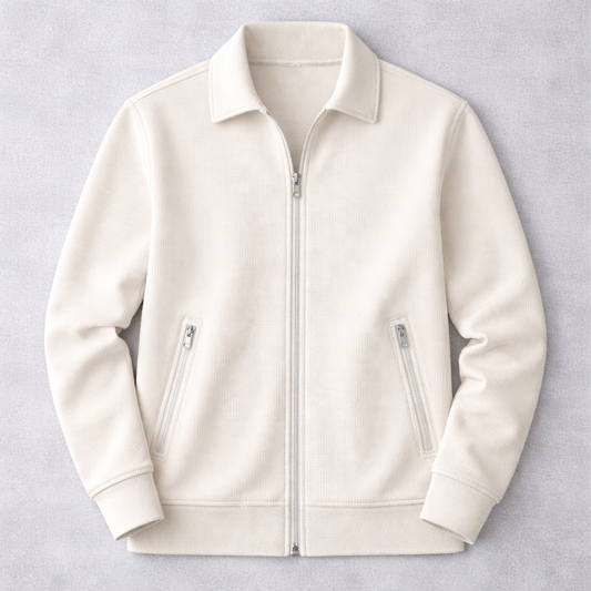 Serino Soft Zip-Up Cardigan