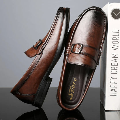 Serino Genuine Leather Loafers