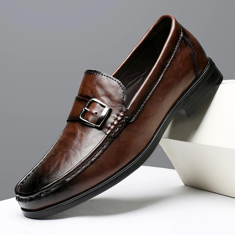 Serino Genuine Leather Loafers