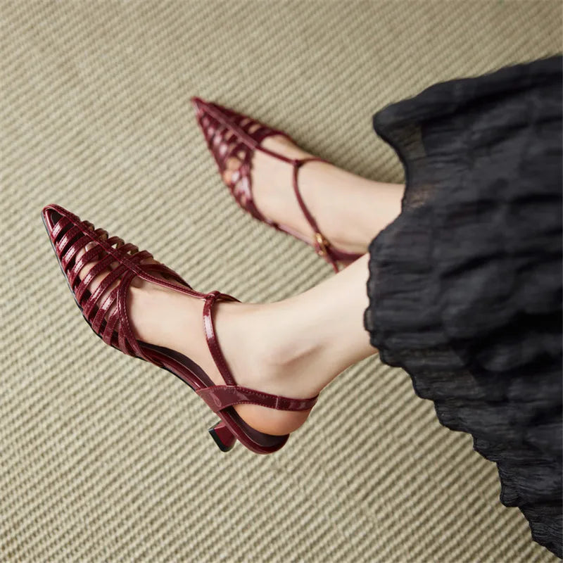 Elara Hollow Summer Heels